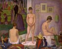 Seurat - Les poseuses - 1888 - 207,6 × 308 cm